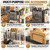Dish Drying Rack for Kitchen Counter, 2 Tier Foldable Kitchen Dish Rack