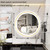 THEKLA 30 inch Gold Bathroom Round LED Mirror with Gold Frame Round Lighted Vanity Mirror for Bathroom Wall 3 Color Dimmable Anti-Fog Smart Frontlit 30" Golden Framed Rounds Circle Light up Mirrors