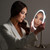 Ilios Lighting 1x Magnification Cordless Rechargeable LED Makeup Mirror — Magnetic Detachable, 2X Brighter Dimmable Light, 360° Tilt, Handheld or Tabletop, Perfect for Vanity & Travel