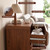 19.7” Nightstand with 2 Large Drawers, Side Table with Storage, Walnut