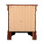 Glory Furniture Louis Phillipe 2 Drawer Nightstand in Cherry