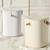 Smart Touchless 20L Motion Sensor Trash Can - Cream Color Automatic Waste Bin with Lid for Bathroom, Kitchen & Office - Hygienic, Hands-Free Garbage Container