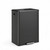 HobbyField 2x8 Gal Dual Compartment Kitchen Trash Can, Stainless Steel Recycling Bin, Soft Close Pedal with 2 Removable Inner Buckets, Black