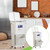 Separate Collection Trash Can with Wheels, Kitchen Accessory,32 Liters