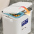Durable Kitchen Trash Can for Sorting, 2-Layer with Wheels,45 Liters