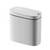 SDREYKUF Smart Contactless Trash Can with Lid Mute Waterproof Bathroom Kitchen Cramped Space