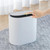 SDREYKUF Flip Trash Can Small Household with Lid Toilet with Kitchen
