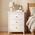 3 Drawer Nightstand, Modern Storage Night Stand