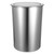 VILLFUL Stainless Steel Countertop Trash Can with Flush Lid Embedded