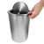 VILLFUL Stainless Steel Countertop Trash Can with Flush Lid Embedded