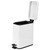 Luocute 5L Stainless Steel Pedal Trash Can for Kitchen Bathroom
