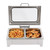 Electric Chafing Dish Buffet Server, Food Warmer with Adjustable Temp