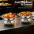 8 Pack Chafing Dishes for Buffet, Round 5QT Chafers and Buffet Warmers Sets