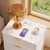 RYWI11OUSE Nightstand Set of 2 with Charging Station, 3 Drawer