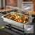 Electric Chafing Dish Buffet Server Set, 4.5 Qt×2/9 Qt×1 Plate,Food Warmer