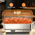 Electric Chafing Dish Buffet Server Set, 9QT×1 Plate Roll Top Food Warmer