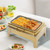 Chafing Dish Buffet Server Stainless Steel Food Warmer with Stand for