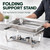 Chafing Dish Buffet Set, Food Warmer Tray with Lid, Folding Stand