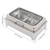 Electric Chafing Dish Buffet Server, Stainless Steel Warmer with Glass Lid