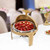 Chafing Dish Round Stainless Steel Buffet Server Warmer with Fuel Holder