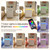 White Nightstands Set of 2 Modern Nightstand with Charging Station
