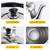 Whistling Tea Kettle, Stainless Steel Teapot, Food Grade Stovetop Kettle with Ergonomic Folding Handle, Perfect for Boiling Water and Making Tea