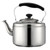 304 Stainless Steel Whistling Tea Kettle - Stovetop Teapot for All Stoves - 4.2 Quart Capacity - Durable, Fast Boil, Heat Resistant Handle, Perfect for Tea Lovers