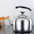 Stainless Steel Whistling Tea Kettle - 5.3 Quart, Fast Heating, Ergonomic Handle, Loud Whistle, Compatible with All Stovetops, Perfect for Tea Lovers
