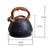 HFGHDA 3L Stainless Steel Whistling Tea Kettle Stovetop Induction