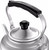 HFGHDA Aluminum Tea Kettle for Stove Top 10L Anti-Scald Handle Silver