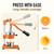 TONGCHANT Cast Iron Manual Juicer for Orange Lemon Citrus Fruit & Lime