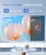 Mini Projector with WiFi 6 Bluetooth 5.4, 4K Support Portable with Lens Cap