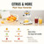 TONGCHANT Cast Iron Manual Juicer for Orange Lemon Citrus Fruit & Lime