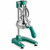 Glownary Heavy Duty Manual Commercial Citrus Juicer, Cast Iron and Stainless Steel, Green, Hand Press, 7.25 Inch Width by 11 Inch Depth