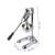 Ycauty Stainless Steel Multifunctional Manual Juicer Efficient Food Extractor for Home Accessories 304 Stainless Steel 24.9x20.1x49cm