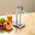 304 Stainless Steel Lemon Squeezer, Manual Lemon Squeezer Press, Desktop Heavy Duty Citrus Fruit Juicer Crusher w/6.7-Inch Handle & Suction Cups for Orange Lemon Lime & Grapefruit