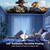Mini Projector with WiFi 6 and Bluetooth 5.2, Built-in App Smart Projector, HY300 Plus