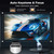 CAMWORLD Mini Portable Projector with Battery,WiFi 6 & Bluetooth