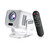 Mini Projector with WiFi Bluetooth, Built-in Apps, Native 1080P, Support 4K