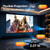 TMY Smart Projector with Google TV Built-in, Native 1080P 4K Home Theater