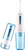 Water Flosser Cordless Teeth Cleaner, Professional Wate Flosser Oral Care for Braces Bridges Care, IPX7 Waterproof Dental Flosser with Interchangeable Jet Tips, for Home Travel (Blue)