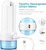 Water Flosser Cordless Teeth Cleaner, Professional Wate Flosser Oral Care for Braces Bridges Care, IPX7 Waterproof Dental Flosser with Interchangeable Jet Tips, for Home Travel (Blue)