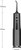 LOFNJ Water Flosser Cordless Teeth Cleaner Dental Oral Irrigator Power Dental Flossers IPX7 Waterproof Teeth Cleaner with 4 Cleaning Modes Detachable Water Tank(Black)