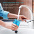 HeiDD Portable Dental Oral Irrigator with 3 Modes, 6 Replaceable Jet Tips, Rechargeable Waterproof Teeth Cleaner for Home and Travel -300ml Detachable Reservoir(White)