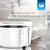 CARUTU Cordless Advanced Water Flosser for Teeth, Gums, Braces, Dental Care,1000ML Professional Oral Irrigator Family Dental Flosser with 6 Multifunctional Jet Tips