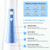 Water Flosser Cordless for Teeth - 3 Modes Dental Oral Irrigator, Portable and Rechargeable IPX7 Waterproof Powerful Battery Life Water Pick Teeth Cleaner for Home Travel