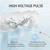 JYYBN Teeth Cleaner Water Flosser Cordless, Portable and Inductive Charging IPX7 Waterproof Teeth Cleaner Oral Irrigator,with 3 Modes& 360° Rotating Nozzle,Smart Timing Function, Easy to Use