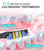 Professional Water Flosser & Electric Toothbrush Combo, 600ML Home Use Oral Irrigator for 10 Adjustable Water Pressure, 2 Cleaning Modes, 1+1 Brushing & Flossing for Complete Oral Care
