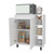 Kiwaou Cesna Microwave Sideboard Cabinet, White