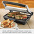 Breville BSG520XL Panini Duo Sandwich Maker, Brushed Stainless Steel